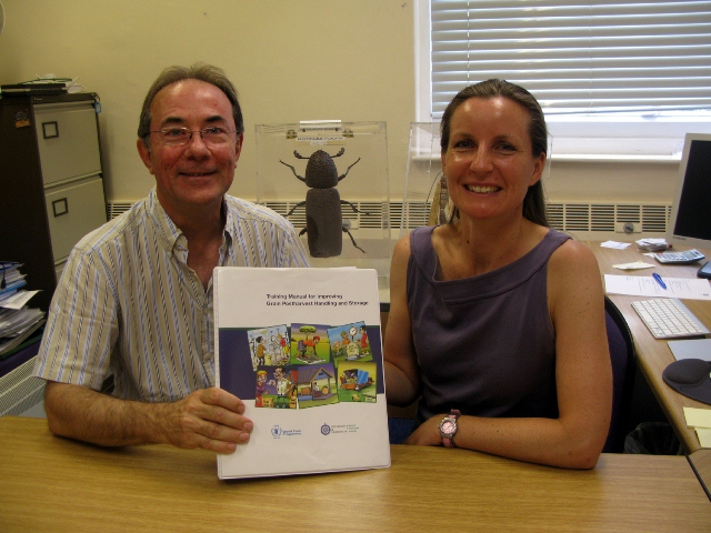Professor Rick Hodges and Dr Tanya Stathers