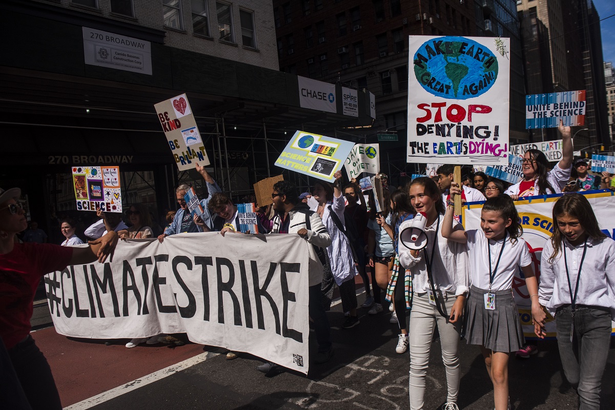 Youth-led #ClimateStrike ahead of UN Climate Action Summit | Photo: UN Women Gallery, licensed with CC BY-NC-ND 2.0.