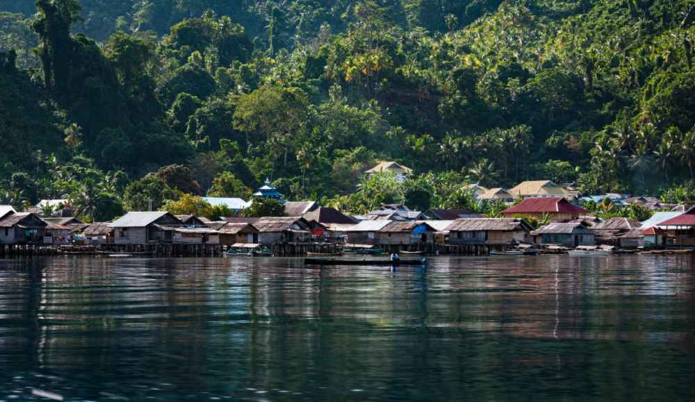 fishing village indonesia