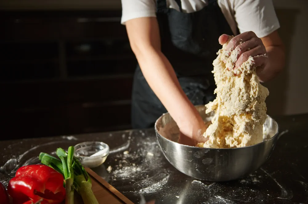 knead bread